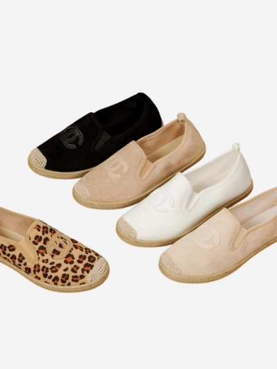 Royalfashion Damskie espadryle eko zamszowe Aroll