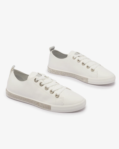 Royalfashion Damskie buty sportowe z cyrkoniami Zutifa