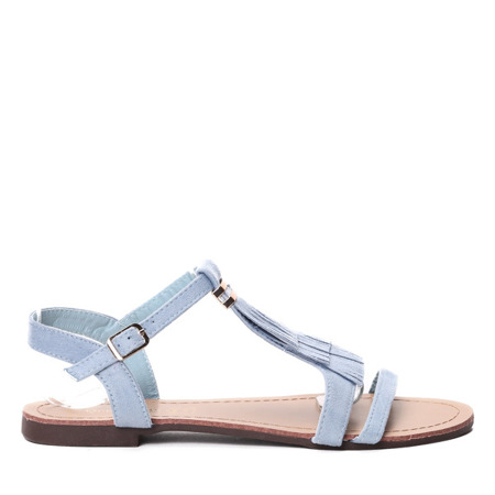 Niebieskie sandały Keio - Obuwie