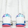 Białe buty sportowe z holograficznymi wstawkami Tusillona - Obuwie
