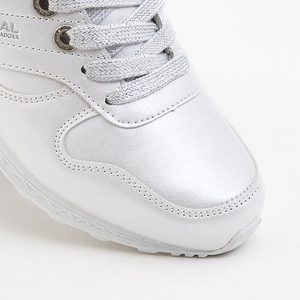 Białe damskie sportowe buty Gadriela - Obuwie