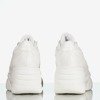 Białe sneakersy damskie Street Spirit - Obuwie