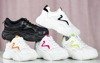 Białe sportowe buty z różową wstawką Miasea - Obuwie