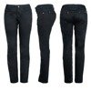 Czarne długie spodnie jeansowe - Spodnie