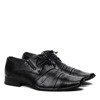 Czarne, męskie pantofle- Obuwie