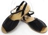 Czarne sandały Malaysia- Obuwie