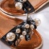 Czarne sandały z ozdobami Malena - Obuwie