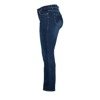Granatowe spodnie jeansowe - Spodnie
