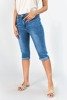 Krótkie damskie spodnie jeansowe - Odzież