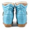 Niebieskie sneakersy na krytym koturnie Nuts - Obuwie  