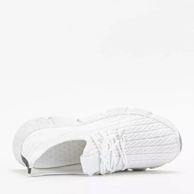 OUTLET Białe damskie sportowe buty Noliko - Obuwie
