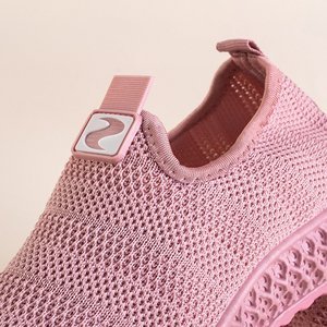 Różowe buty sportowe typu slip on Nandina - Obuwie