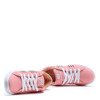 Różowe damskie buty sportowe Brianna - Obuwie