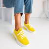 Żółte damskie buty sportowe Loveli - Obuwie