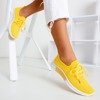 Żółte sportowe buty damskie Nomnela - Obuwie