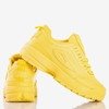 Żółte sportowe sneakersy damskie That's It - Obuwie