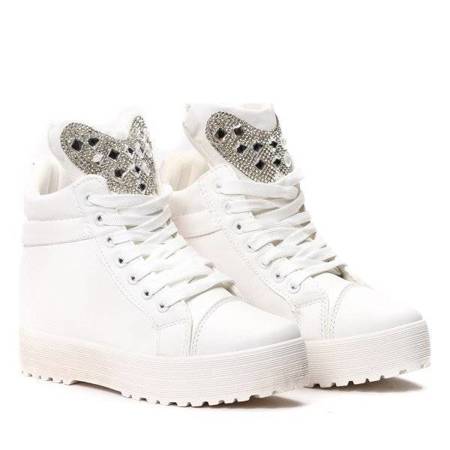 Білі кросівки-клин - Взуття 1