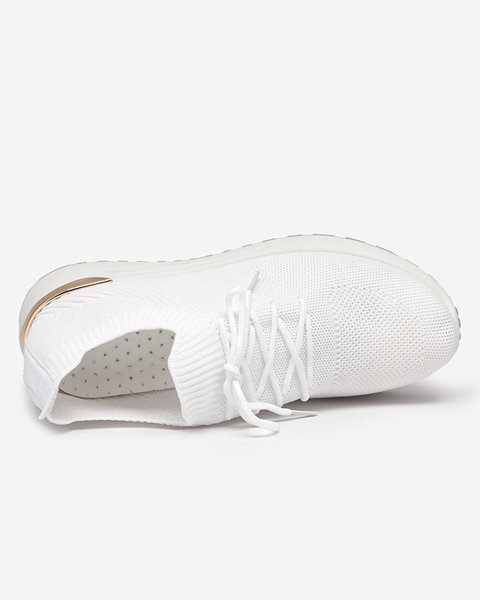 Білі жіночі кросівки Ferroni