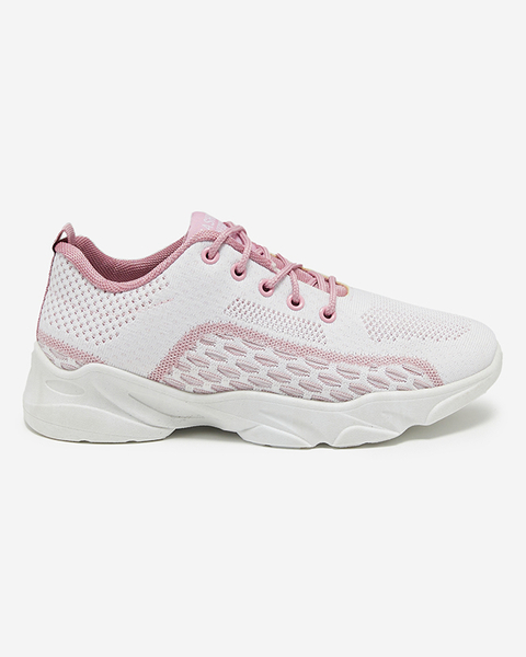 Біло-рожеве жіноче спортивне взуття Ranssy - Взуття