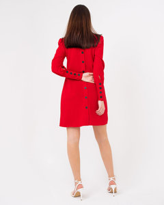 Червона сукня-міні