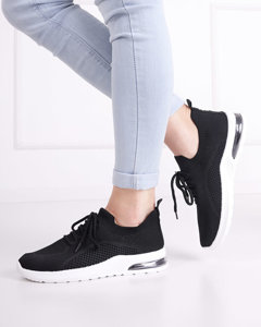 OUTLET Чорне жіноче спортивне взуття Komristo - Взуття