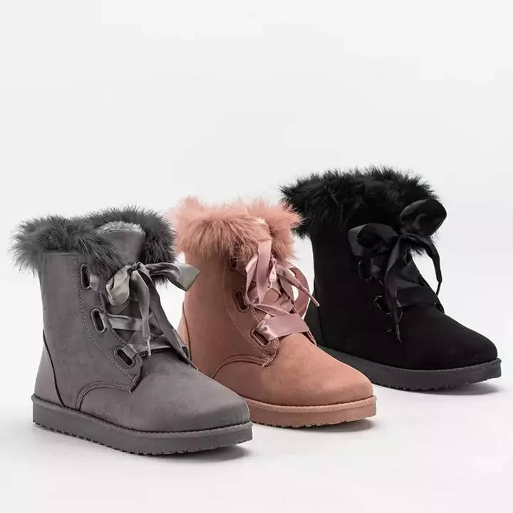 OUTLET Чорні жіночі снігові черевики від Ritalo - Взуття