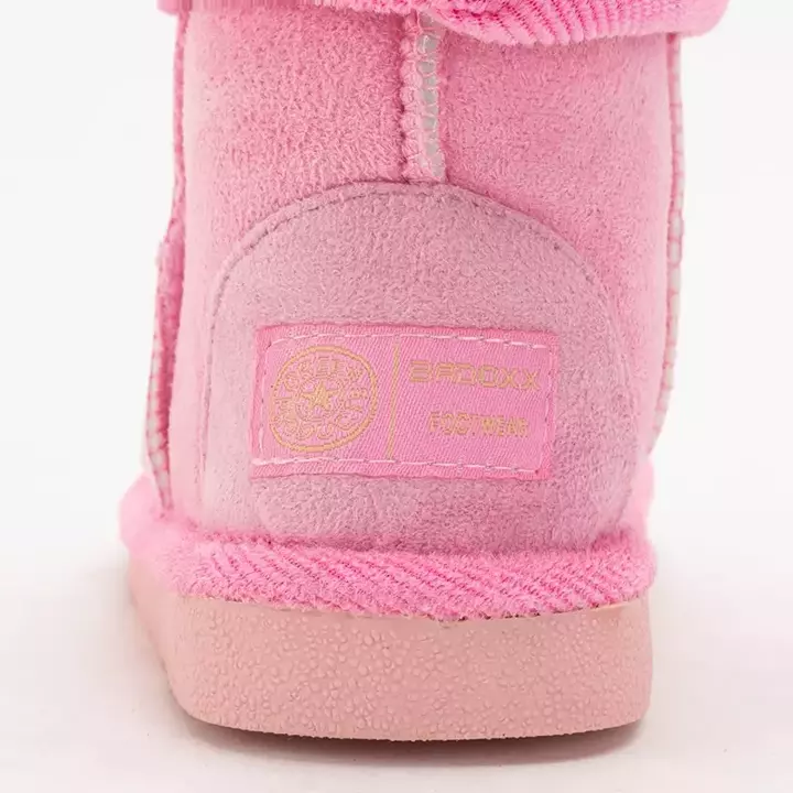 OUTLET Рожеві дитячі снігові черевики Snowiis - Взуття