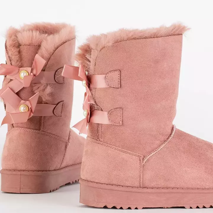 OUTLET Рожеві жіночі снігові черевики Izzuni- Взуття