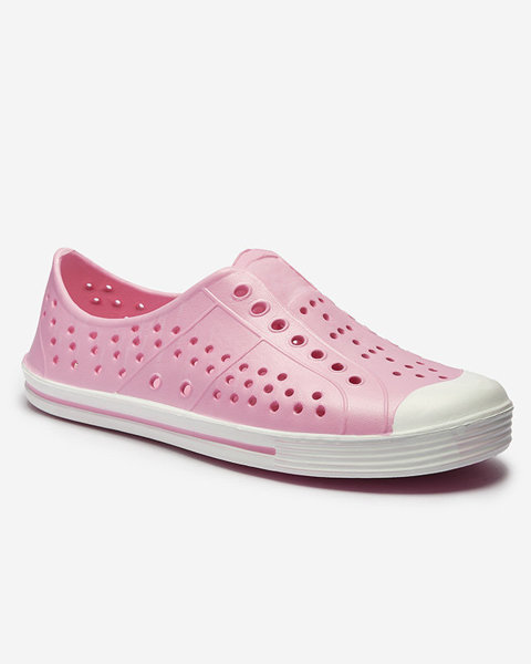 Рожеві жіночі гумові кеди Osisal- Footwear