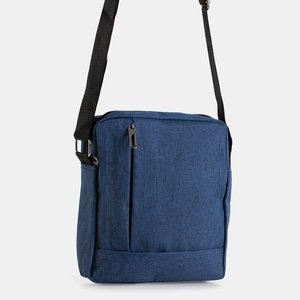 Темно-синя чоловіча сумка