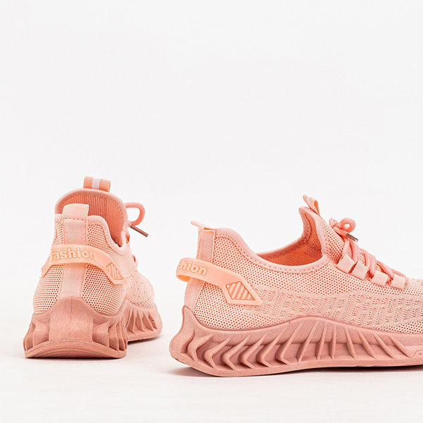 Жіноче ткане рожеве спортивне взуття Benisu - взуття
