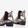 Жіночі черевики зі зміїної шкіри Suzette - Взуття
