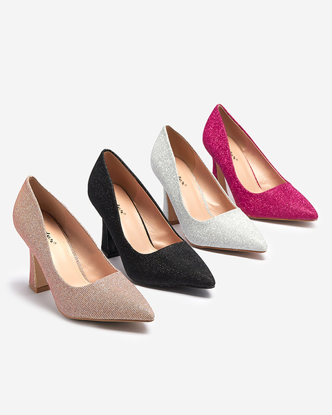 Жіночі парчеві туфлі-човники в кольорі фуксія Bluskita - Взуття